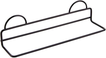 Amosfun 2pcs Eco-friendly Wall Hanging Shoe Rack Single Layer Adhesive Hooks for Shoes Organizer for Bathroom Living Room Door