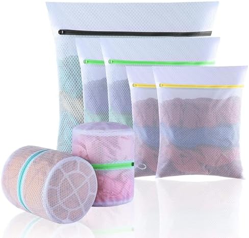 GOGOODA 7 PCS Mesh Laundry Bags, Delicates Washing Bags by GOGOODA