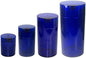 Tightvac Set of 4 - Patented Airtight Container | Multi-use Vacuum Container Works as Smell Proof Containers for Herbs and Dry Goods. Blue Tint
