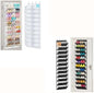 MISSLO 30 Pairs Over the Door Shoe Organizer and 36 Pairs Clear Over the Door Shoe Organizer Closet