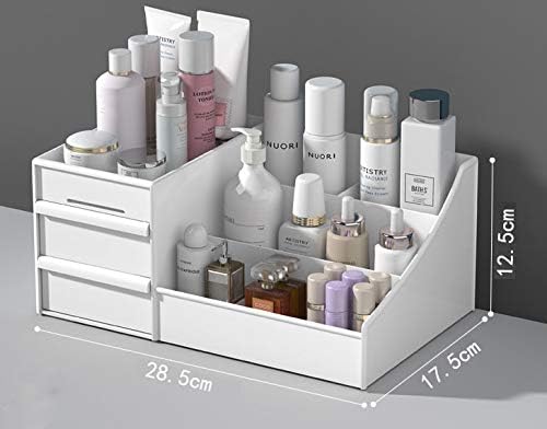 Drawer Type Cosmetics Storage Box Dormitory Desktop Finishing Dresser Skin Care Lipstick Plastic Shelf ABS Material
