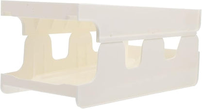 Beverage Can Organizer Double-layer Refrigerator Storage for Soda and Beer Cans Pet Material for Kitchen Counters Freezers and Rvs
