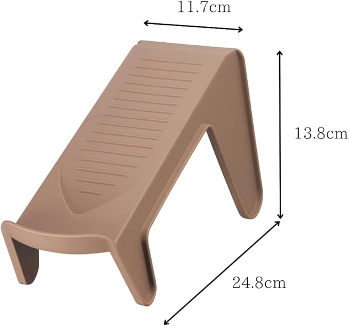 Iseto I-557 Shoe Holder, Space Saving Shoe Storage (Slim Type), Set of 5, Brown