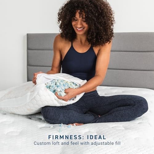 Molecule CopperWELL Cooling Gel Memory Foam Adjustable Pillow, Standard - Image 4
