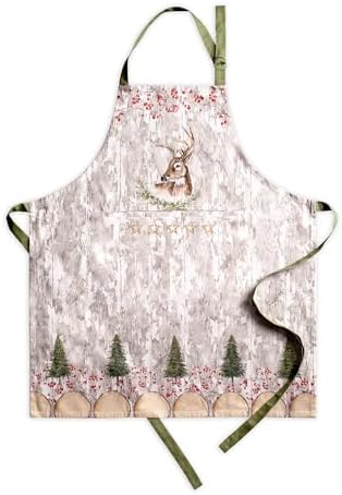 Maison d' Hermine Aprons for women with Pocket 100% Cotton (27.50"x31.50") by MaisondHermine