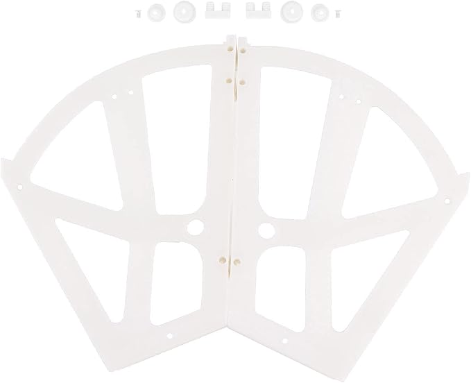 2 Layers Shoes Drawer Cabinet Hinges Black Cabinet Flip Frame Shoe Rack Replacement for Porch Kitchen Living Room(White)