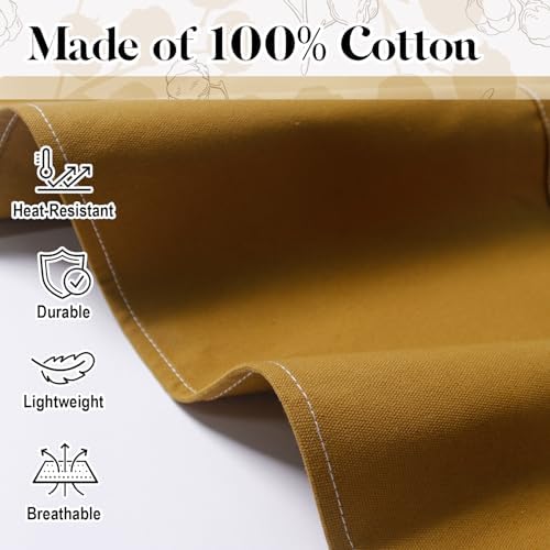 Chef Cotton Canvas Apron for Men Women with Pockets - Image 5