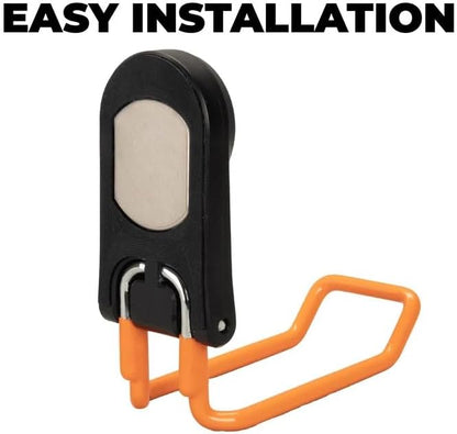 Strong Hand Tools, Heavy Duty Magnetic Utility Hook, 3" Hook, 30 lbs. Weight Capacity, Easy Release, Sturdy Tool Storage Solutions, MHD300-AZ