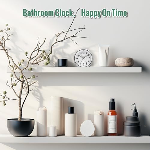 Lamisola 4 Inch Alarm Clock for Bedrooms, Small Analog Desk Clock, Silver - Image 7