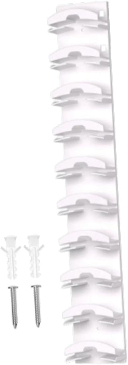 Baseball Caps Organizer Hat Storage Display Holder Modern Compact Hat Hanger Hat Organizer for Closet Laundry Entrance Door, White