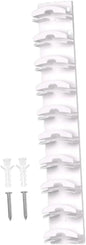 Baseball Caps Organizer Hat Storage Display Holder Modern Compact Hat Hanger Hat Organizer for Closet Laundry Entrance Door, White