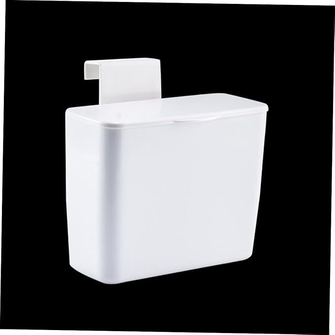 Cute Bathroom Organizer Box Plastic Cosmetic Storage Container Lid Multi-purpose Desk Accessory