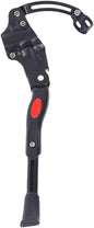 Endless EL1056 Cycle Stand can Adjustable Between 24-29 Inch | Black | Material : Aluminium Alloy Bike Side Kickstand with Double Nut | for All Types Cycles or Bikes
