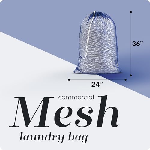 Handy Laundry Mesh Laundry Bags 2 Pack, XL 24x36 in, Heavy Duty Nylon - Image 2