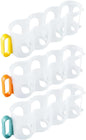 GALPADA 3pcs Refrigerator Drink Can Organizer Beer Can Storage Dispenser for Fridge Space-saving Beverage Holder Rack for Kitchen Pantry Fridge Organizer Random Color