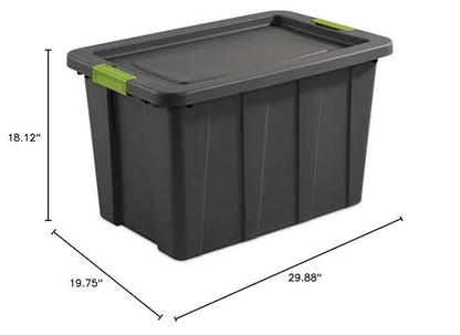 Sterilite 1527 – 30 Gal. Latching Tuff1 Tote (Pack of 1)