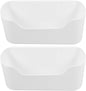 2pcs Adhesive Cabinet Door Organizer Storage Box Hanging Basket for Kitchen Bathroom Bedroom Wall-mount Sundry Holder for Small Items Space-saving Compact Storage