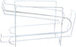 Levemolo Fridge Beer Rack Soda Can Holder 10 Can Capacity Beverage Dispenser for Home Office Bar Kitchen