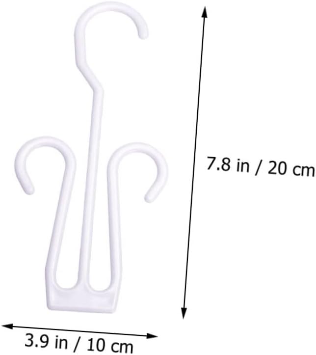 Cabilock 100pcs Shoe Hangers for Household Use Hooks for Drying and Displaying Shoes for Closet Organization and Home