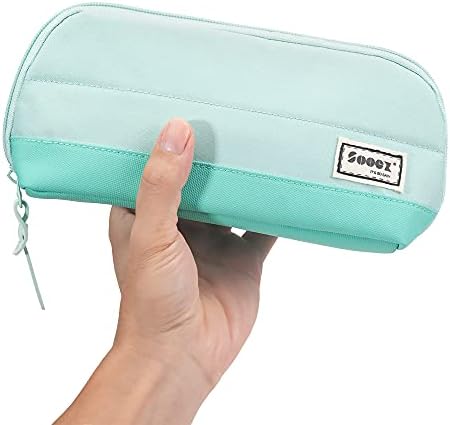 Sooez Wide-Opening Pencil Pen Case, Lightweight Spacious Pencil Cases Bag by Sooez