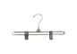 NAHANCO Metal Skirt/Pant Hanger with Standard Hook - 12" (Pack of 25)