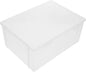 Garneck Thickened Stackable Shoe Boxes with Lids, Large Capacity Plastic Shoe Storage Organizer for Closet Dustproof and Moisture Resistant