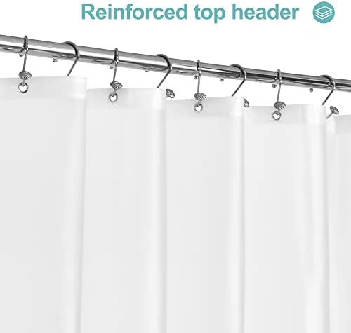 Mrs Awesome 48x72 Stall Shower Curtain Liner Frost - Image 4