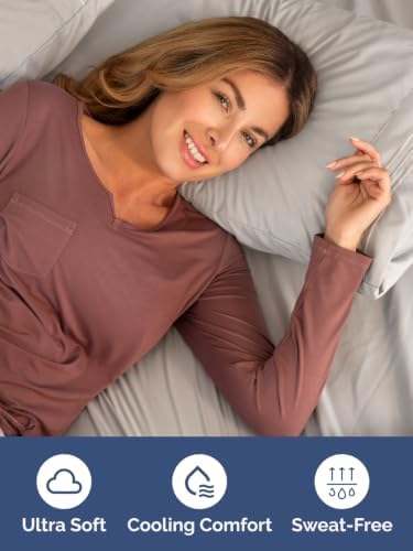 CGK Extra Deep Flex Top Split Head King Fitted Sheet Only - Light Grey - Image 3