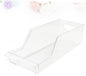 COLLBATH Beverage Can Dispenser Clear Storage Box for Refrigerator and Pantry Organization Stackable Holder for Drinks Safe Food-grade Material Easy Access