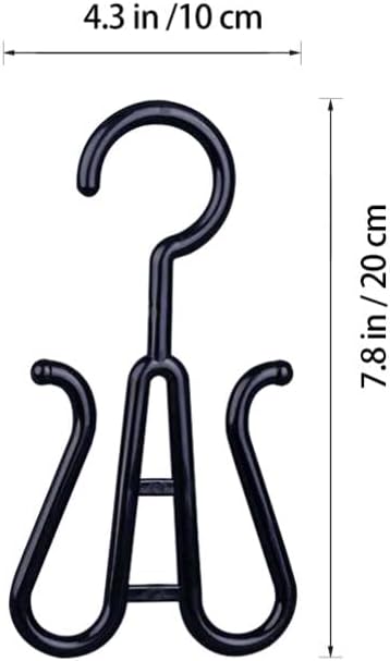 Zerodeko Expandable Shoe Rack over Door 10pcs Plastic Shoe Slot Organizer Drying Hook for Home