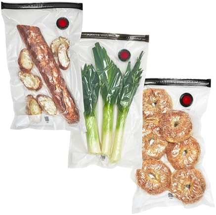 ZWILLING Fresh & Save 3-pc Vacuum Sealer Bags, Sous Vide Bags, Meal Prep - Large (Set of 3) by Zwilling