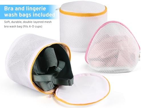 7Pcs Mesh Laundry Bags for Delicates, lingerie bags for washing delicates - Image 3