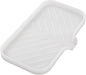 MicoYang Silicone Bathroom Soap Dishes with Drain Spout-Bathroom and Kitchen Sink Organizer,Sponge Holder,Dish Soap Tray,Perfect for Dispenser,Scrubber,Bottle,Cup on Counter Translucent 9.6"×5.3"