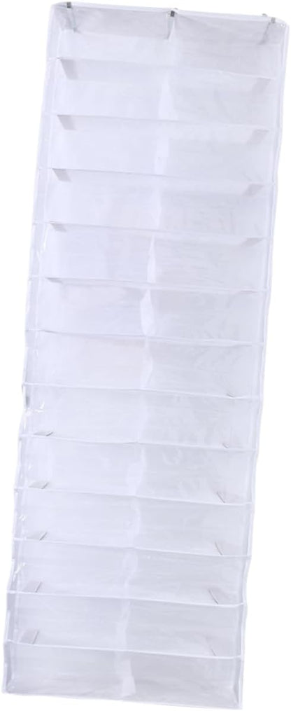 Levemolo Shoe Storage Bag 26 Pockets Door Organizer Closet Storage for Shoes Belts