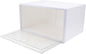 Garneck 1pc Capacity Creative Plastic Shoe Storage Box Window for Easy Access Side Opening Design for Organizing Shoes Clothes and Accessories