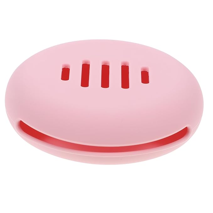 Portable Silicone Puff Case for Travel Makeup Sponge Holder Protective Design Lightweight Storage Box for Easy Access and Organization