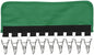 Hat Organizer Holder Baseball Cap Rack Home Organizer Storage Wall Door Hanger Holder Closet Hanger Kitchen Towel Storage Rack (Green)