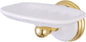 Kingston Brass BA1115PB Victorian Soap Dish, Polished Brass