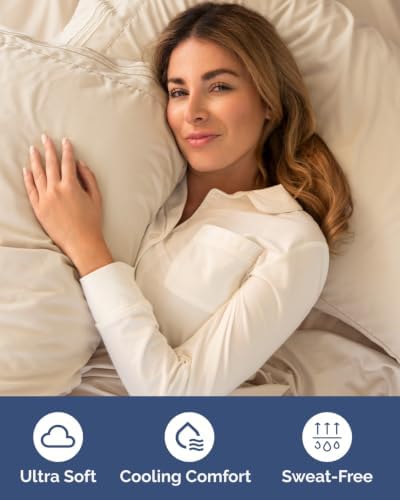 CGK Linens 2 Pack Extra Deep Full Fitted Sheets - Wheat - Image 3