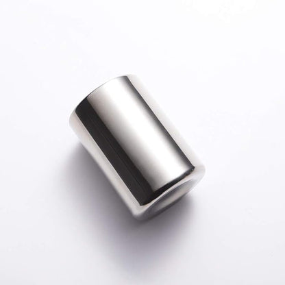 1 Piece Stainless Steel Fruit Fork & Jar Holder, Kitchen Utensil, Coffee Spoon Holder, Cup - Silver-Tone