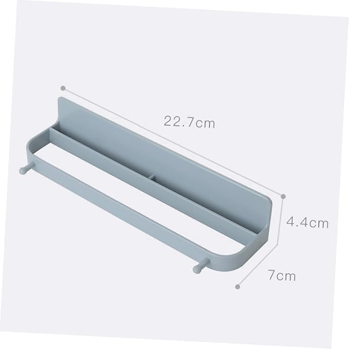 Luxshiny Wall Mounted Shoe Rack Sticky Holder Slippers Storage Organizer for Closet and Door Sturdy Plastic Hanging Shoe Hangers Space-Saving Design for Home Use Random Color