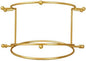 Metal Crown Display Stand Crown Holder, Crown Necklace 2-tier Stand Rack, Tiara Headband Rack, Crown Storage Organizer Jewelry Holder for Women