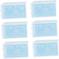 Shoe Container Set 6pcs Stackable Boxes for Shoes Large Size Clear Plastic Home Office Storage Solution