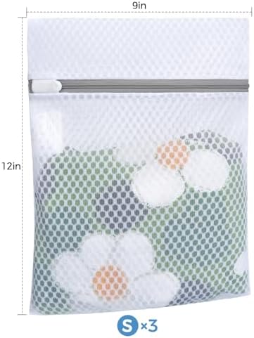 BAGAIL Laundry Bags Mesh Wash Bag for Intimates Lingerie and Delicates,3Pcs(Honeycomb,3S) - Image 2