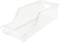Clear Beverage Storage Rack Stackable Fridge Holder for Cans Food-grade Material Space-saving Organizer for Pantry and Kitchen Efficient Drink Dispenser