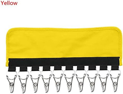 Hat Organizer Holder Baseball Cap Rack Home Organizer Storage Wall Door Hanger Holder Closet Hanger Kitchen Towel Storage Rack (Yellow)