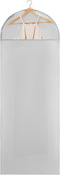 Carbrea 66 Inch Garment Bags for Hanging Clothes - Long Dress Bags for Gowms Closet Wardrobe Storage Travel - 1 Pack