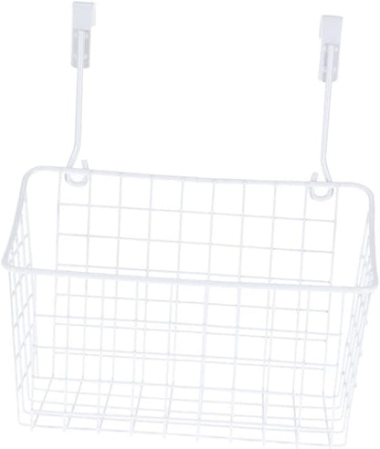 MAGICLULU Hanging Storage Rack over Door Basket Cabinet Storage Basket Closet Organizer Hanging Rack