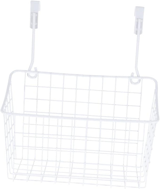 MAGICLULU Hanging Storage Rack over Door Basket Cabinet Storage Basket Closet Organizer Hanging Rack