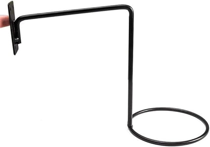 Helmet Display Rack, Motorcycle Bicycle Helmet Holder - Hanger Rack Jacket Hook Screws Wig Ball Storage Holder- Wall Mounted Hook for Coats,Hats, Caps - Fixed with Four Screws